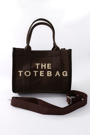 کیف دوشی قهوه ای زنانه چرم مصنوعی The Bag - کد 897532345