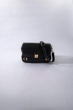 کیف دوشی مشکی زنانه چرم مصنوعی Pambags - کد 905392099