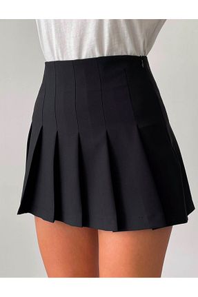 دامن مشکی زنانه چاپی novalook - کد 905394066
