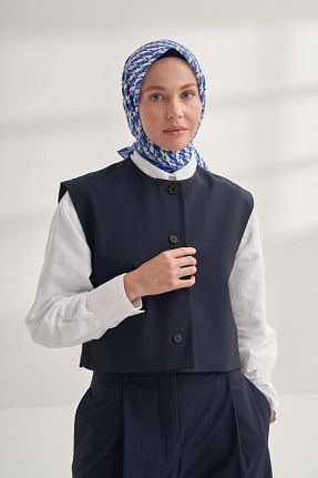 روسری آبی پنبه ای ARMANDA - کد 905399830