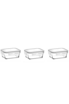 ظرف نگهداری سفید شیشه LAV - کد 341796069