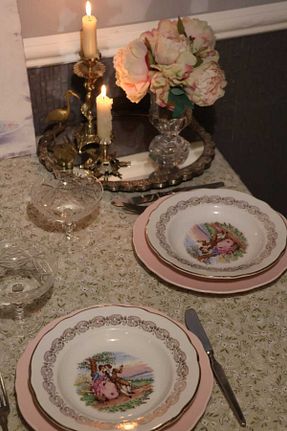رومیزی سبز پنبه ای vintagetasarım - کد 920510955