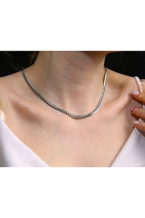 گردنبند استیل ( فولاد ) زنانه استیل (فولاد) MARCİELO Accessories - کد 901644810