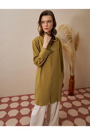 کلاه و ابایا خاکی زنانه بافتنی Kayra - کد 905450823