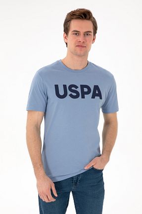 تیشرت آبی مردانه رگولار U.S. Polo Assn. - کد 904827441