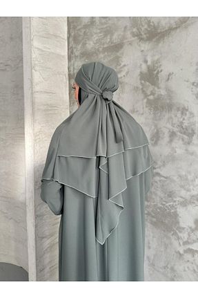 کلاه و ابایا سبز زنانه رگولار Tebrikler tekstil - کد 917390144