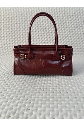 کیف دستی زرشکی زنانه سایز متوسط RumyaCollection - کد 905564236