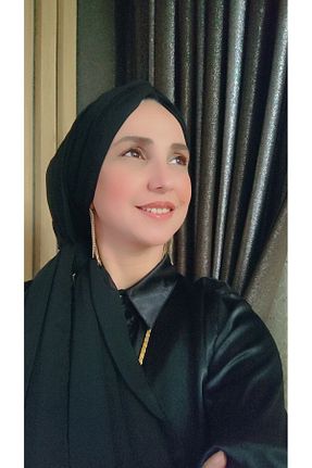 کلاه شنای حجاب مشکی زنانه ABB - کد 761907704