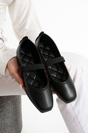 بابت مشکی زنانه چرم مصنوعی star shoes - کد 898106507