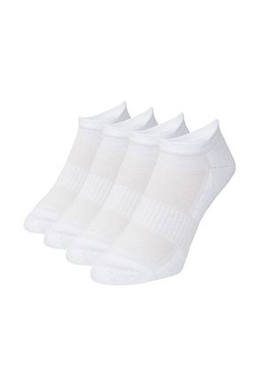 جوراب سفید زنانه پنبه ای DuraSocks - کد 794840152