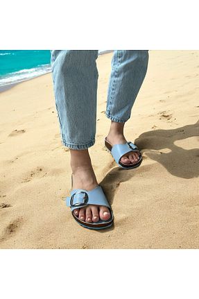 دمپائی آبی زنانه چرم مصنوعی COMFORT OF PANTOFOLE - کد 785957166