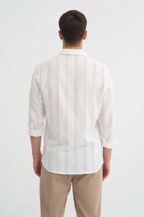 پیراهن سفید مردانه رگولار Cazador - کد 899388591