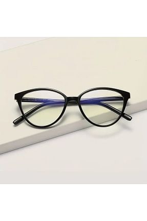 عینک محافظ نور آبی مشکی زنانه 49 Screen Block - کد 917481463