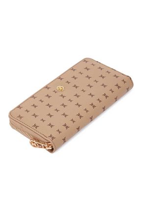کیف پول قهوه ای زنانه ابعاد کوچک Tergan - کد 838149428