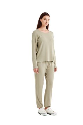 شلوار کرمگن سبز زنانه Blackspade - کد 854060792