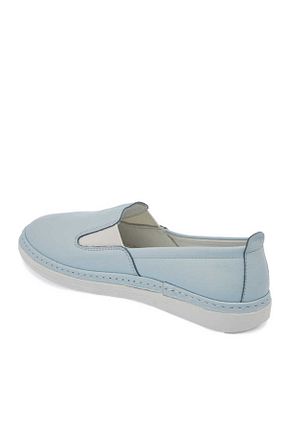 کفش کژوال آبی زنانه چرم خالص Tergan - کد 858592231