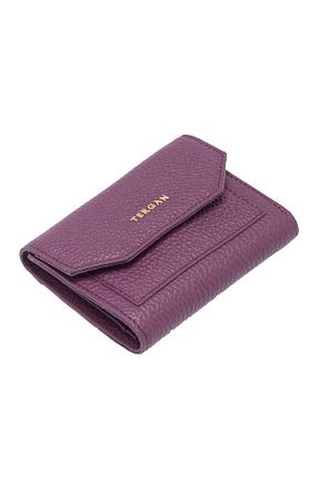 کیف پول بنفش زنانه ابعاد کوچک Tergan - کد 898058447