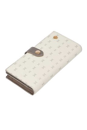 کیف پول سفید زنانه ابعاد کوچک Tergan - کد 839595637