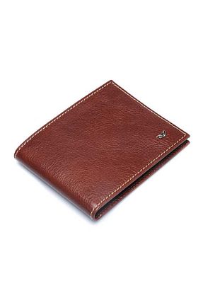 کیف پول قهوه ای مردانه ابعاد کوچک Tergan - کد 804583521