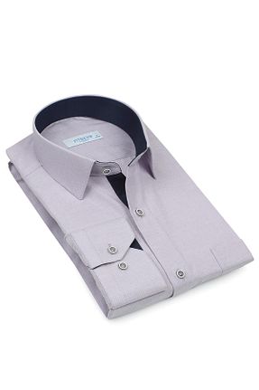 پیراهن بنفش مردانه Relaxed Fitmens - کد 308538306