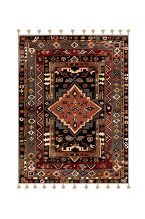 فرش رنگی قابل شستشو Rugs Modern Halı - کد 905744820