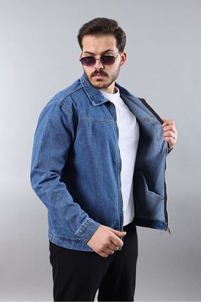 کت آبی مردانه اورسایز LTC Jeans - کد 905746932