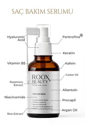 روغن و سرم مو Roox Beauty - کد 883911539