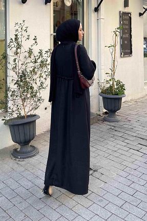لباس حجاب مشکی زنانه اورسایز lamelif.com - کد 905760197