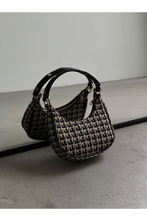 کیف دوشی طوسی زنانه چرم مصنوعی Mia Collection - کد 834848644