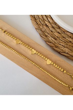دستبند استیل (فولاد) زرد زنانه استیل ضد زنگ JüpiJewellery - کد 905756226