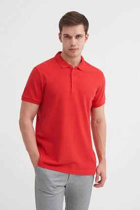 تیشرت قرمز مردانه رگولار Cazador - کد 899358100