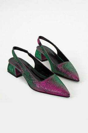 کفش پاشنه بلند کلاسیک رنگی زنانه چرم مصنوعی DUXAL SHOES - کد 905835490