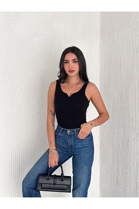 بلوز مشکی زنانه ساده gozdefashion - کد 905796184