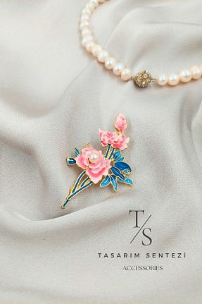 سنجاق سینه رنگی فلزی Tasarım Sentezi - کد 893468789