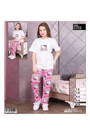 ست لباس راحتی صورتی بچه گانه ساده ARBİ kids - کد 917703469