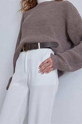 کمربند سرمه ای زنانه چرم مصنوعی Suud Collection - کد 367161179