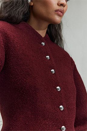 کت زرشکی زنانه رگولار Suud Collection - کد 872508977