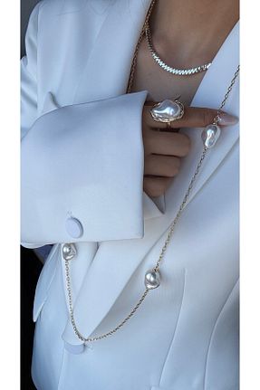 گردنبند جواهر رنگی زنانه REVE ACCESSORY - کد 917703587
