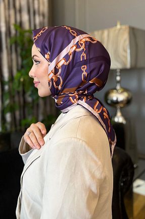 روسری رنگی پلی استر Armine - کد 840057264