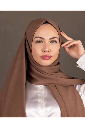 شال قهوه ای زنانه جاز SAYRA - کد 903043763