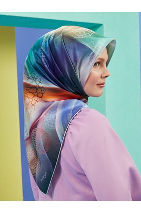 روسری رنگی پلی استر Armine - کد 783409538