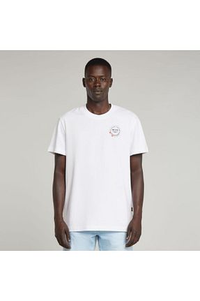 تیشرت سفید زنانه رگولار G-STAR RAW - کد 905844605