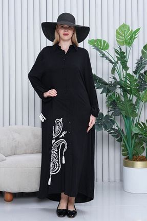 لباس حجاب مشکی زنانه لباس پیراهنی Eceyaman moda - کد 905947643