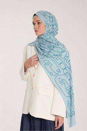 شال سبز زنانه Medine İpeği PURESCARFS - کد 917790038