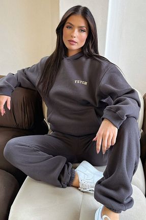 ست بالاتنه و پائین تنه طوسی زنانه LecaTTe - کد 905960593