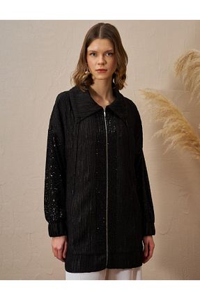 کت مشکی زنانه رگولار Kayra - کد 922181295