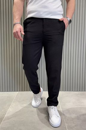 شلوار مشکی مردانه بافتنی MİSHAR İTALİA - کد 906016363