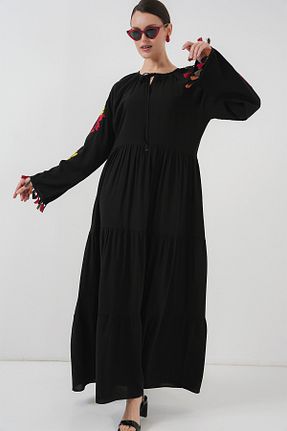 لباس مشکی زنانه بافتنی Bigdart - کد 906011480