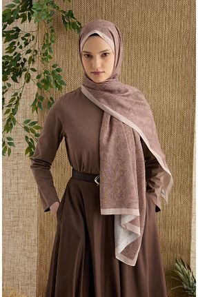 شال قهوه ای زنانه Fatma Atasoy - کد 906017278