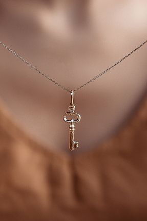 گردنبند طلا زرد زنانه 14 عیار SEMİZ KUYUMCULUK - کد 37978836